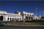 Facade of a railway station, Union Station, Washington DC, USA