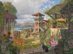 Fishing Village by Larry Jacobsen