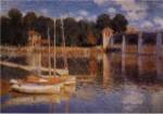 IL PONTE AD ARGENTEUIL by Claude Monet