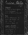Italian Menu I by SD Graphics Studio