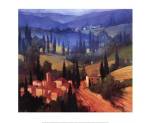 Tuscan Valley View by Philip Craig